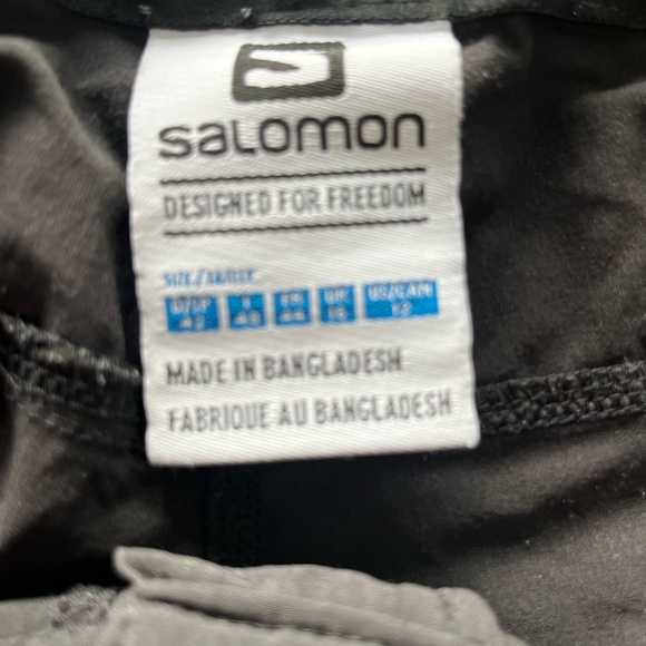 Salomon cropped size 12 pants - Picture 3 of 3
